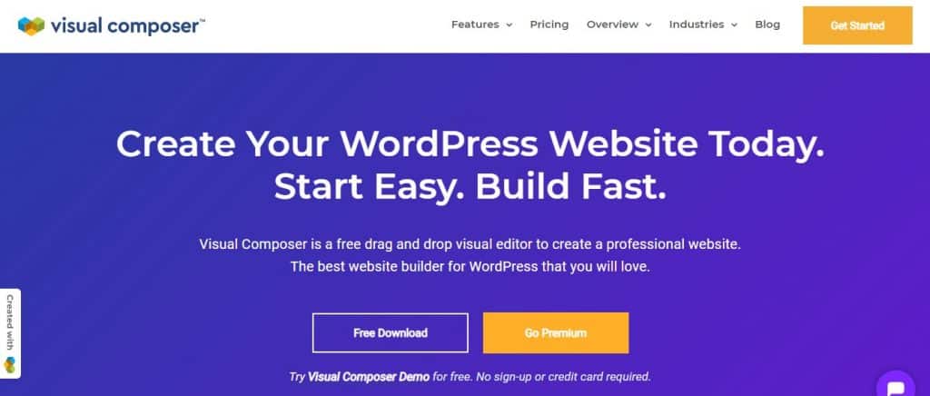 Visual Composer Website Builder 