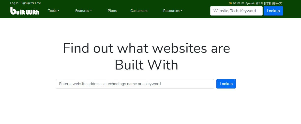 built with
