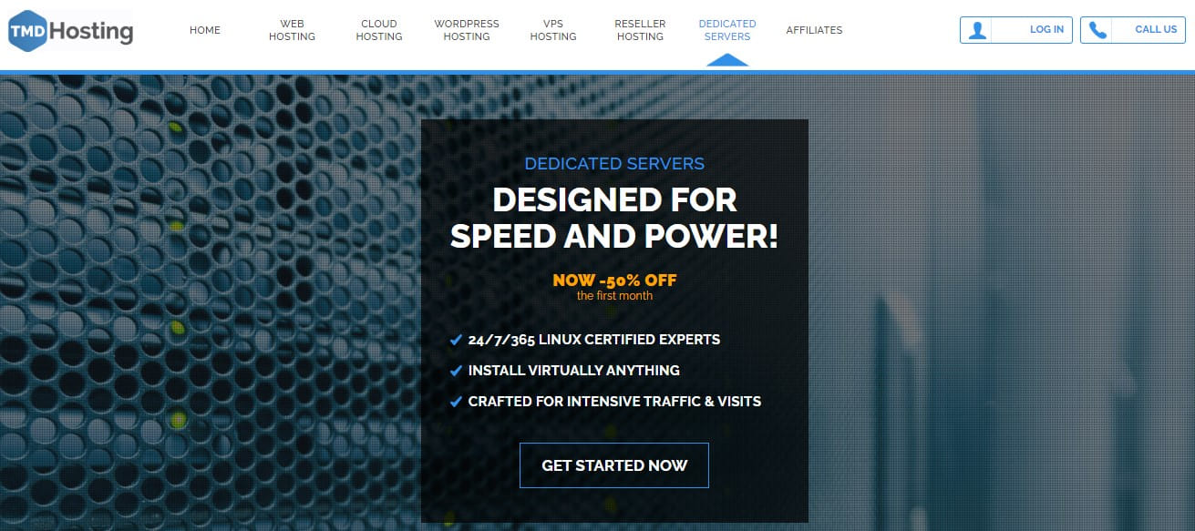 tmdhosting server